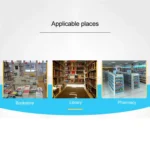 100pcs 10cm Iron-based EM Anti-Theft Double Sided Magnetic Strip for Book Security - Image 5