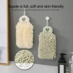 Hand Towel Cartoon Embroidered Quick-drying Hanging Kitchen Towel - Image 8