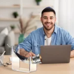 YX010 2 / Pack Transparent Acrylic Horn Display Stand - Image 6