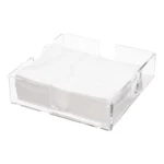 YX011 Transparent Acrylic Napkin Stand - Image 3