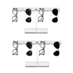 2pcs YX045 Acrylic Glasses Desktop Storage Display Stand