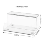 YX069 Acrylic Vinyl Records Rack Desktop CD Display Stand - Image 2