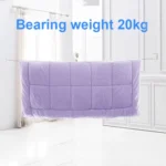 Retractable Indoor And Outdoor Clothes Wall Hanger Magic Drying Rack Balcony Bathroom Invisible Clothesline Wire Rope - Image 2