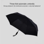 Original Xiaomi Youpin WD1 Empty Valley Automatic Umbrella, Size: 23 inch(Black) - Image 3
