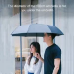 Original Xiaomi Youpin WD1 Empty Valley Automatic Umbrella, Size: 23 inch(Black) - Image 4