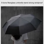 Original Xiaomi Youpin WD1 Empty Valley Automatic Umbrella, Size: 23 inch(Black) - Image 7