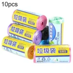 10 Rolls Household Colour Thickening Big Garbage Bags (30pcs Per Roll), Random Color Delivery, Size:45x50cm