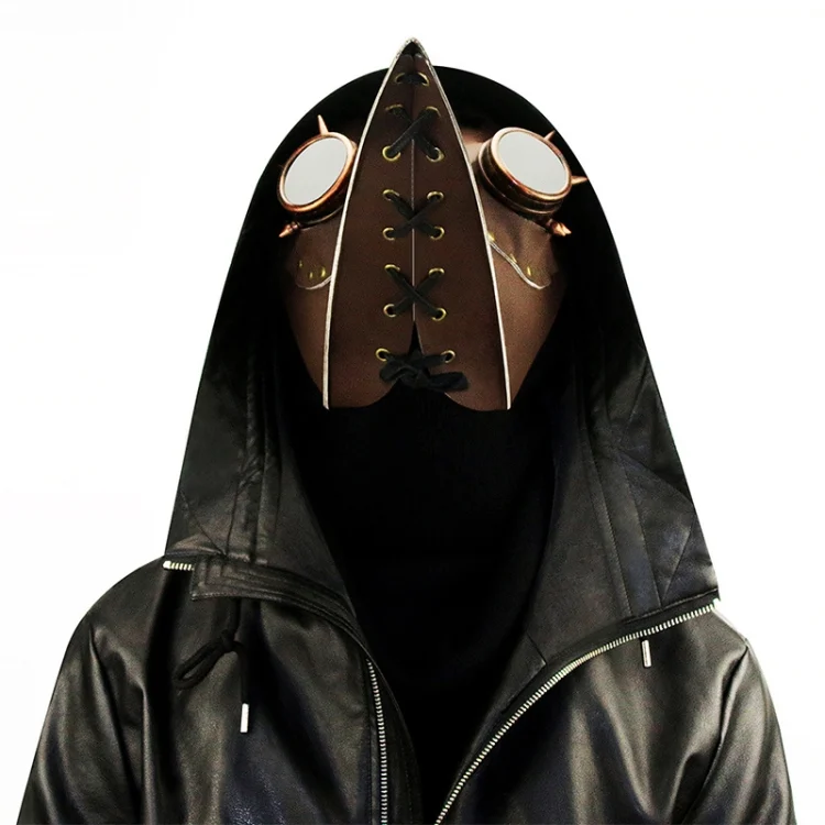 HAN0213_1.webp HG073 Halloween Barbed Spectacled Beak Shape Mask - Image 2