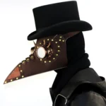 HG073 Halloween Barbed Spectacled Beak Shape Mask - Image 3