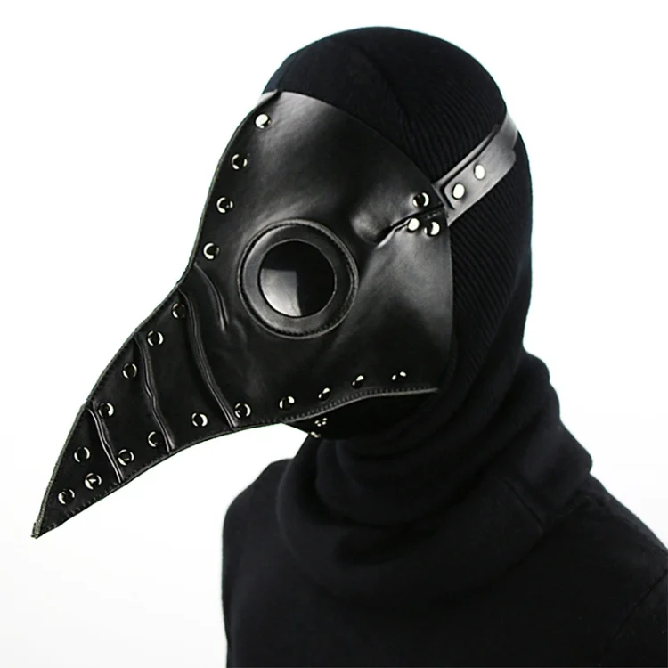 HG074 Halloween Crumpled Beak Shape Mask