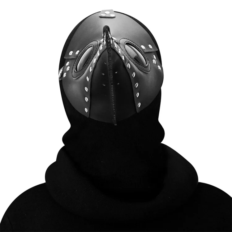 HAN0216B_2.webp HG083 Halloween Solid Color Beak Shape Mask - Image 3