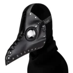 HG65005 Halloween Dress Up Props Rivets Beak Shape Mask