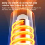 Original Xiaomi Youpin ShowSee Negative Ion Folding Electric Hair Dryer, US Plug - Image 4