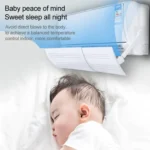 Bedroom Wall-Mounted Baby Universal Anti-Straight Blowing Air Conditioning Windshield Wind Deflector Shroud, M Hole Version - Image 4