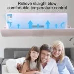 Bedroom Wall-Mounted Baby Universal Anti-Straight Blowing Air Conditioning Windshield Wind Deflector Shroud, M Hole Version - Image 8