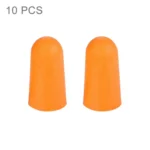 Ten Pairs Non-toxic Orange Soft Memory Foam Material Earplug for Sleeping(Orange) - Image 2