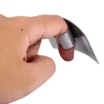 Creative Kitchen Necessary Food Vegetable Cutting Stainless Steel Hand Finger Guard Protector - Image 4
