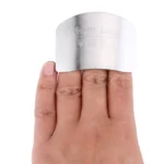 Creative Kitchen Necessary Food Vegetable Cutting Stainless Steel Hand Finger Guard Protector - Image 5