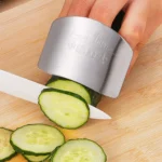Creative Kitchen Necessary Food Vegetable Cutting Stainless Steel Hand Finger Guard Protector - Image 6