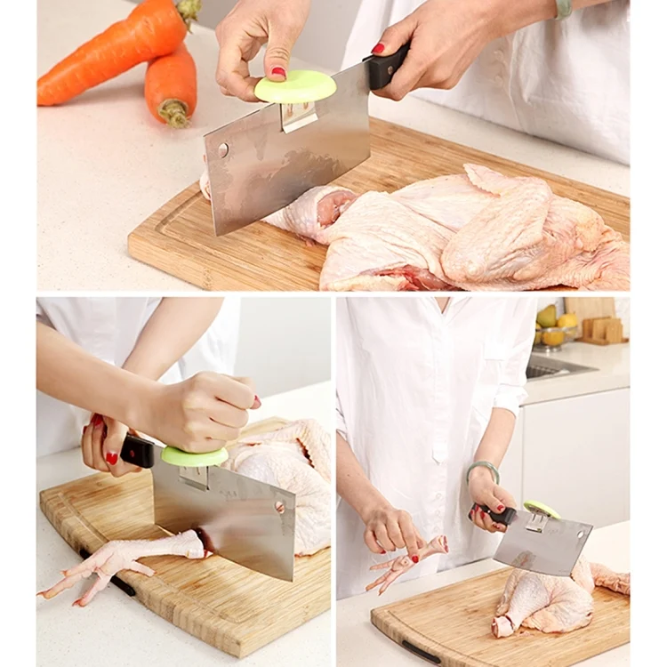 HC0111_7.webp Creative MEIYA Kitchen Necessary Food Vegetable Cutting Booster Knife Cap - Image 8