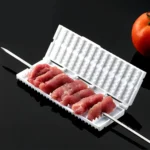 Functional Barbecue Wear String Machine Tool Meat Vegetable Kebabs Skewer