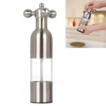 MICLAN Stainless Steel 304 Rudder Shape Grinder Pepper Grinding Machine, Size : S