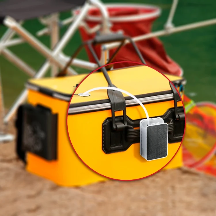 HC0147_10.webp 5V Foldable Aquarium Fish Tank Solar Power Air Pump Oxygenator, US Plug - Image 11