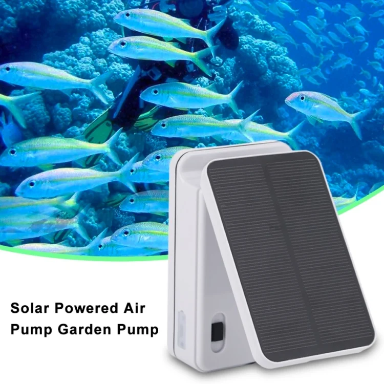 HC0147_9.webp 5V Foldable Aquarium Fish Tank Solar Power Air Pump Oxygenator, US Plug - Image 10