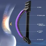 Lumbar Traction Stretching Device Posture Corrector Waist Support Spine Pain Relief Back Massage Stretcher - Image 11