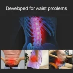 Lumbar Traction Stretching Device Posture Corrector Waist Support Spine Pain Relief Back Massage Stretcher - Image 12