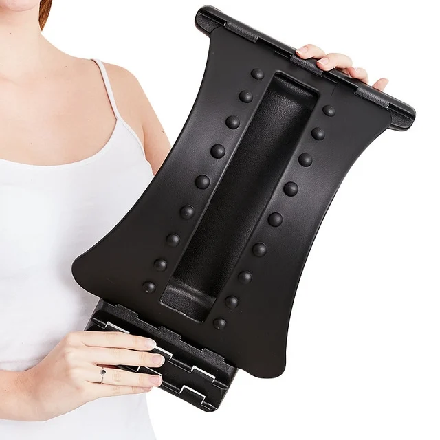 HC0151WG_4.webp Lumbar Traction Stretching Device Posture Corrector Waist Support Spine Pain Relief Back Massage Stretcher - Image 5