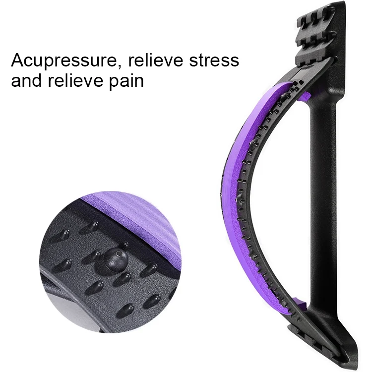 HC0151WG_7.webp Lumbar Traction Stretching Device Posture Corrector Waist Support Spine Pain Relief Back Massage Stretcher - Image 8