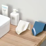 5 PCS Multi-function Traceless Wall Mounted Drain Soap Box, Random Color Delivery - Image 3