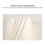 B6 Retro PU Cover Sailor Notebook Diary Book with Password Lock - Image 6