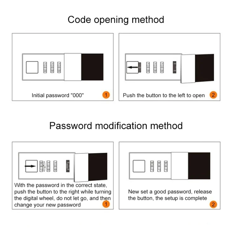 HC0272W_8.webp B6 Retro PU Cover Notebook Diary Book with Password Lock - Image 9