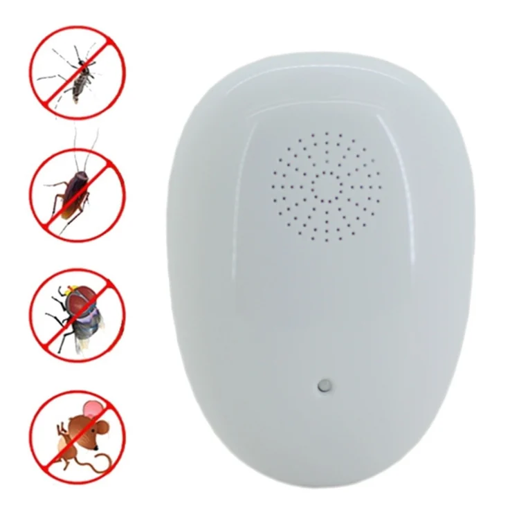 HC0316.webp AC 90-250V Pest Control Insect Bugs Ultrasonic Mosquito Repellent Repeller Killer, Long EU Plug - Image 1
