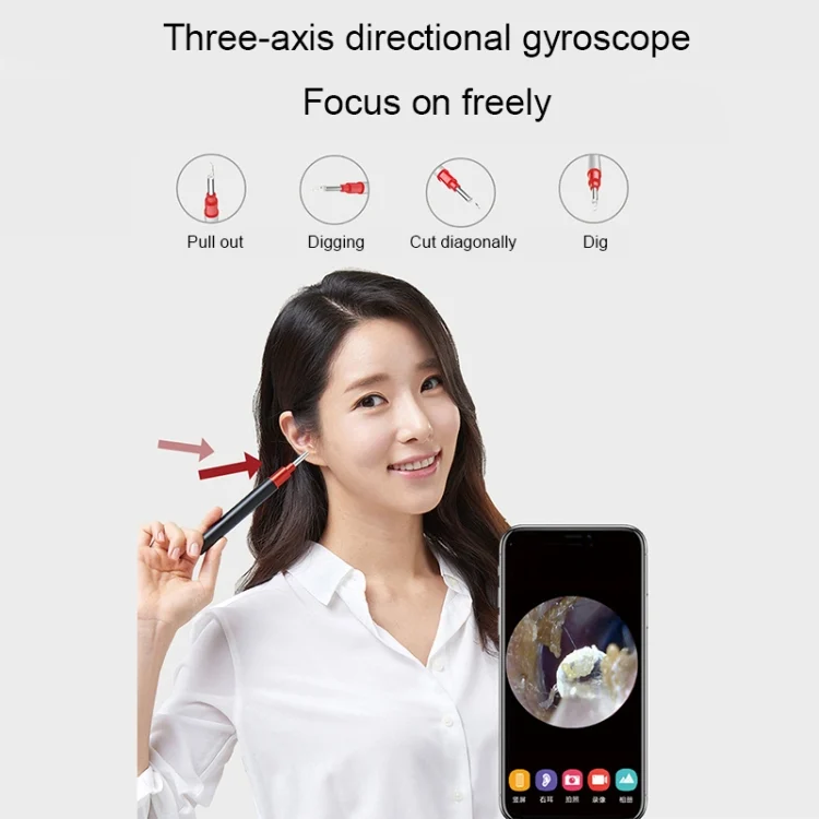 HC0344B_8.webp Bebird B1 Intelligent HD Visual Ear Cleaner Earwax Tool, Standard Version - Image 10