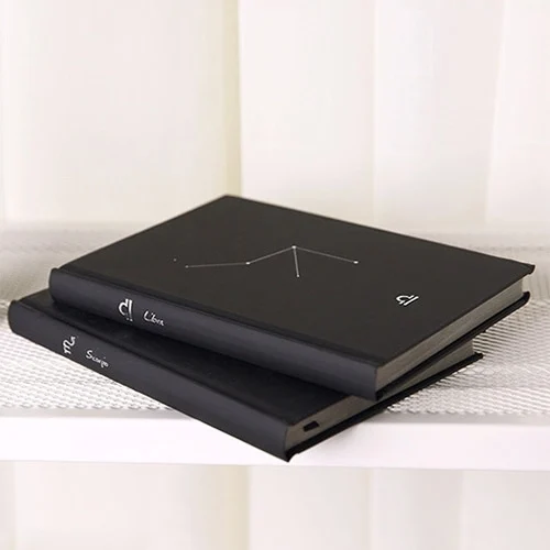 HC0362G_5.webp Twelve Constellations Paper Notebook Student Simple Diary Notepad  Sketch Graffiti Note Book - Image 6
