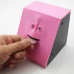 Face Bank Automatic Money Eating Box Coin Saving Box - Image 6