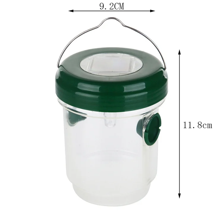 HC0463_2.webp Solar Powered LED Fly Bee Trap Catcher Insect Control Tool - Image 3