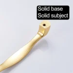 4092-128 Double White Drawer Cabinet Door Silver Black Handle - Image 3