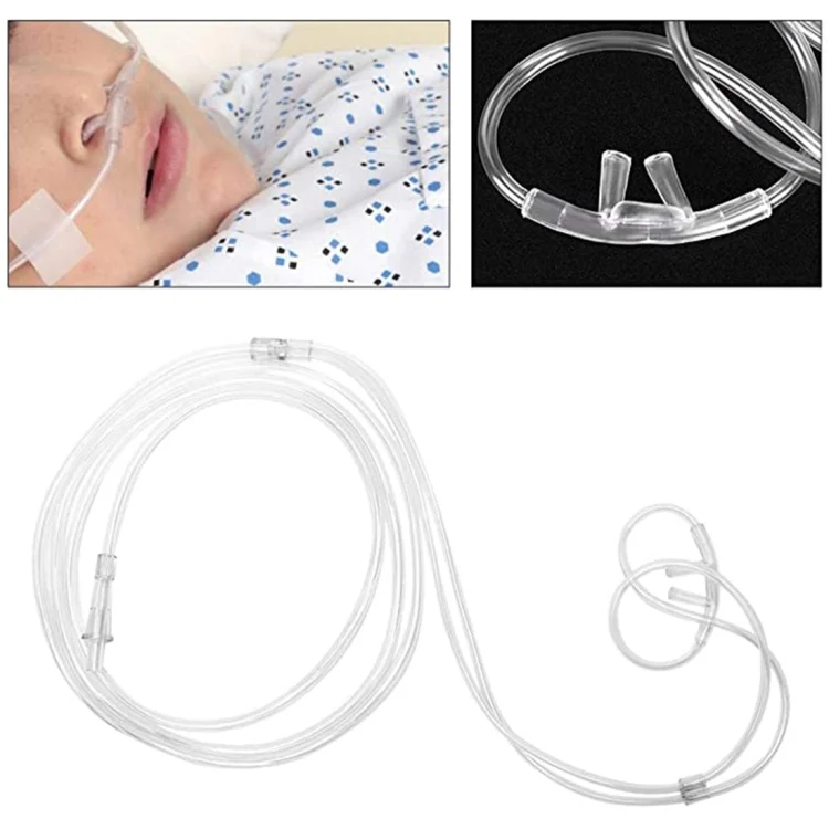 HC0522_2.webp 5 PCS Household Disposable Double-hole Nasal Oxygen Tube Pipe Oxygen Supply Tubing, Length: 10m - Image 3