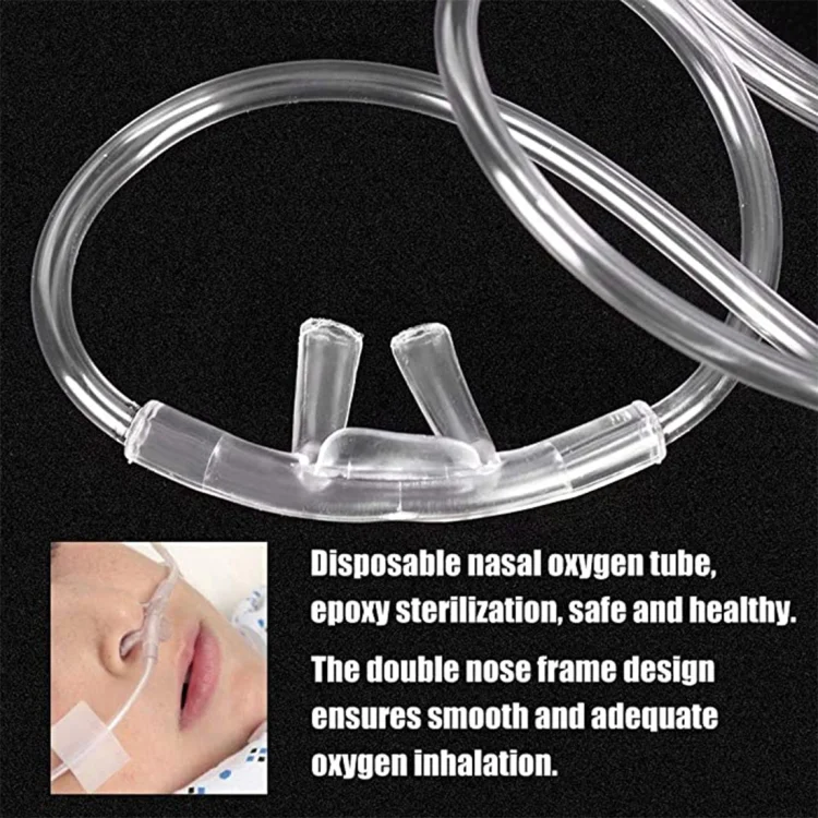 HC0522_4.webp 5 PCS Household Disposable Double-hole Nasal Oxygen Tube Pipe Oxygen Supply Tubing, Length: 10m - Image 5