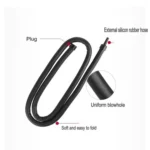 105cm Double Heads Aquarium Pump Bubble Bar Hose Aquarium Accessories Air Oxygen Strip Diffuser for Aquariums and Fish Tanks - Image 4