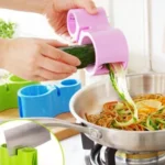 Multifunctional Spiral Double-Headed Grater With Sharpener Kitchen Gadgets(Green) - Image 7