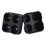 Ball Shape 4-Grid Silicone Ice Cube Mold - Image 2