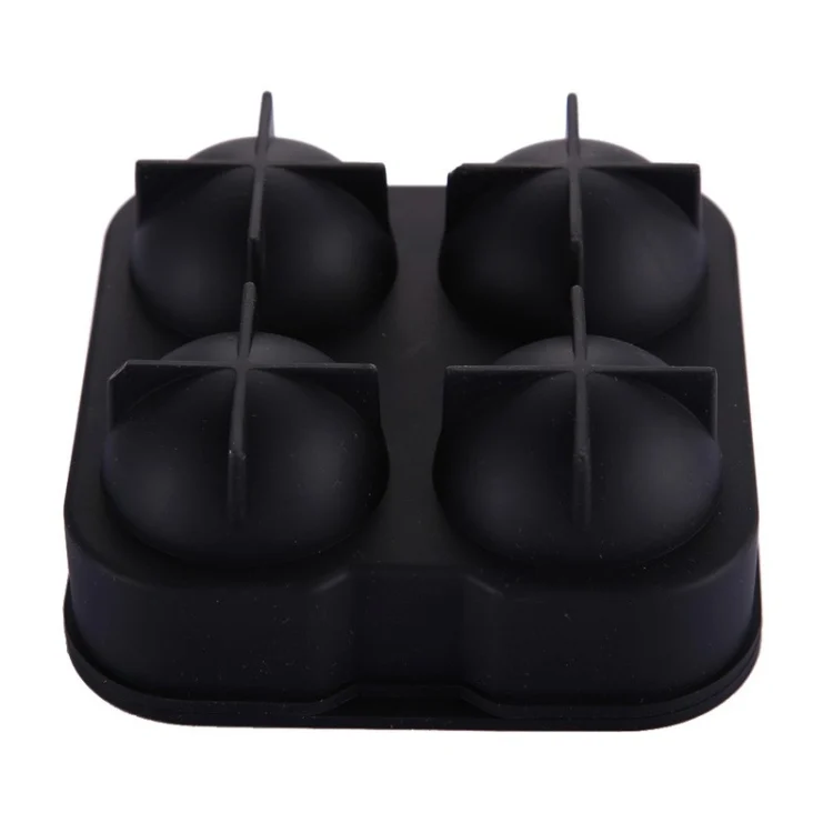 HC0718_2.webp Ball Shape 4-Grid Silicone Ice Cube Mold - Image 3