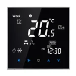 BAC-2000 Central Air Conditioning Type Touch LCD Digital 2-pipe Fan Coil Unit Room Thermostat, Display Fan Speed / Clock / Temperature / Time / Week / Heat etc. - Image 2