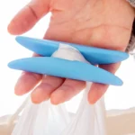 Portable Shopping Helper Hand Tool I-shaped Plastic Bag Holder Food Dish Carrying Lifting Handle - Image 5