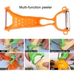 Portable Fruits and Vegetables Peeler Apple Cucumber Potato Skinner - Image 5